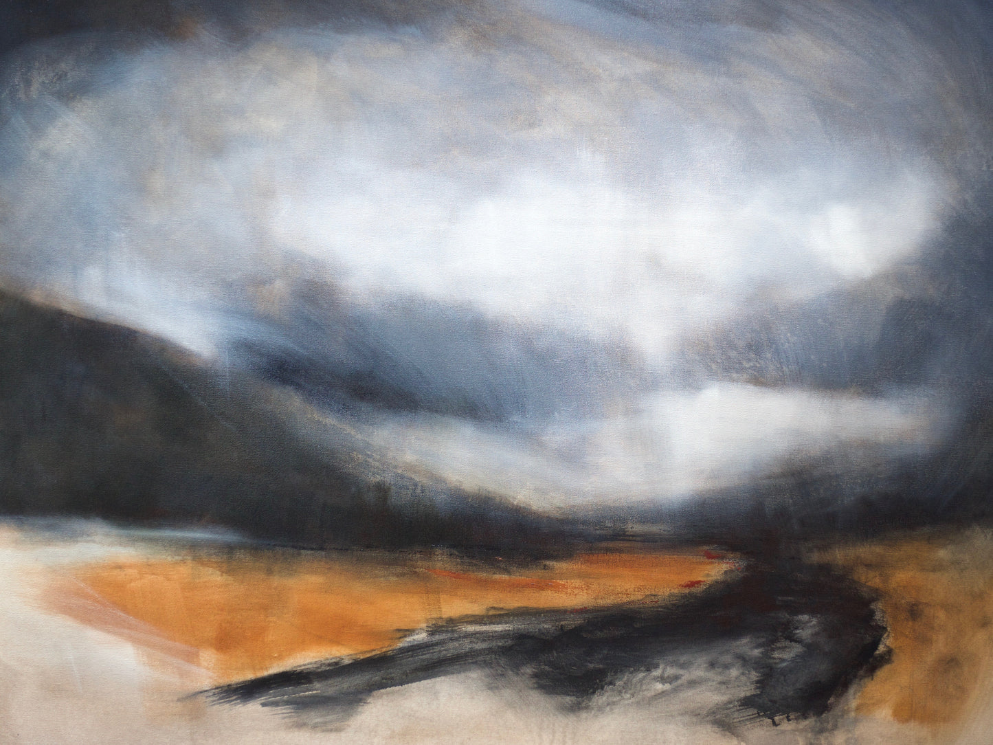 All the Moments Until Now, 36x48"