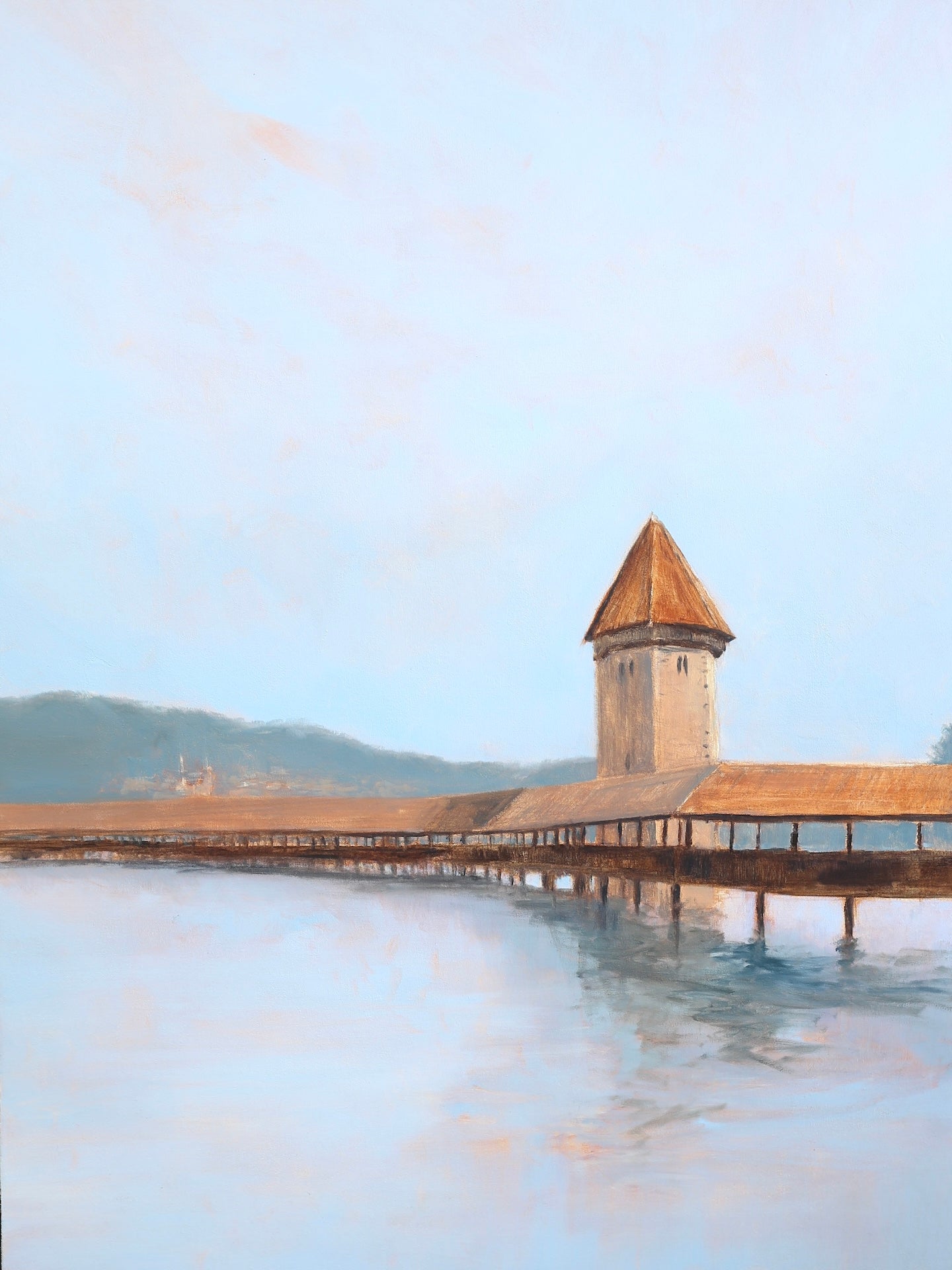 Chapel Bridge, 30x40"
