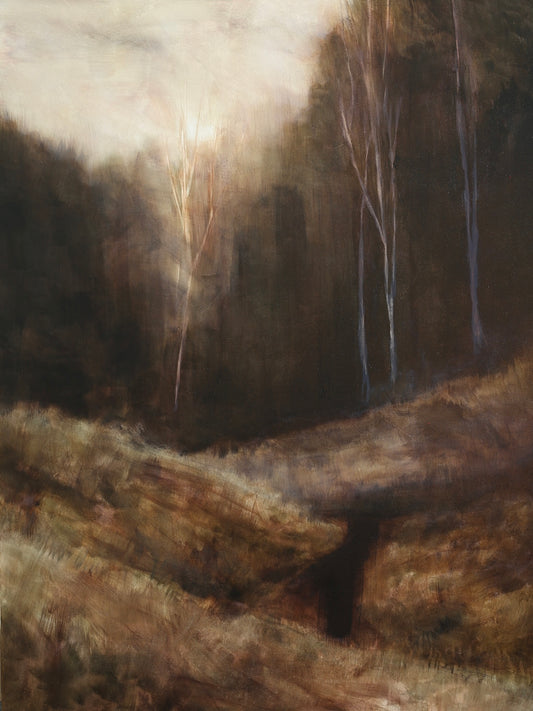 Where Thoughts Become Lost, 48x36"