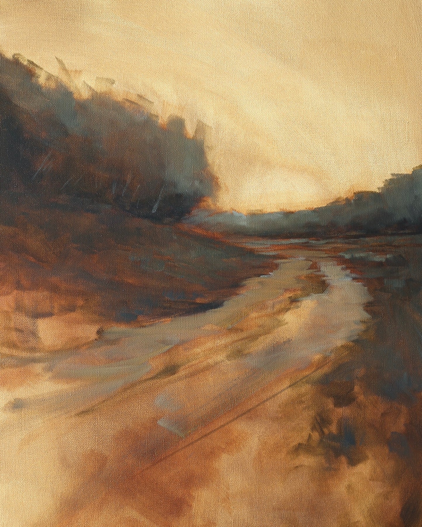 Home Before Dusk, 20x16"