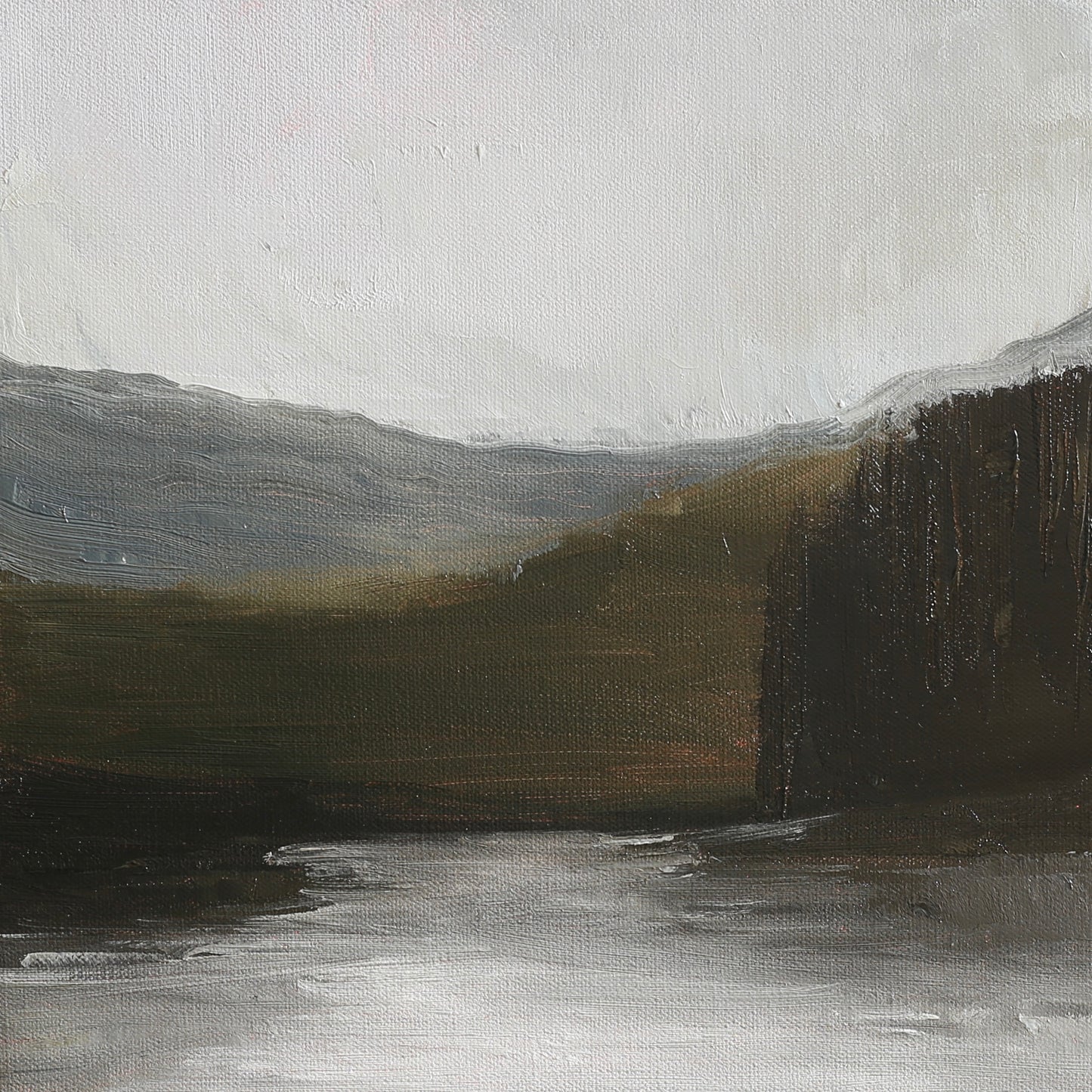 Morning Rain, 12x12"