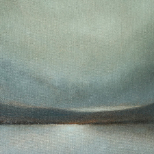 As the Storm Passes, 12x12"