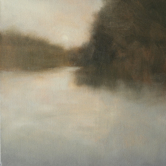 With Fractured Moments, 12x12"