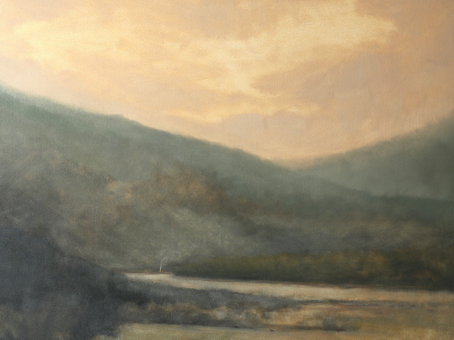 The Distant Call, 40x30"