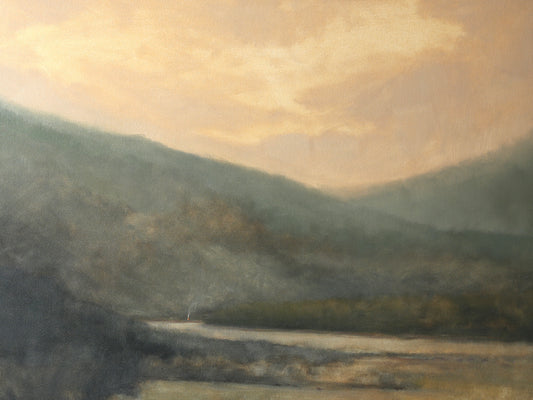 The Distant Call, 40x30"
