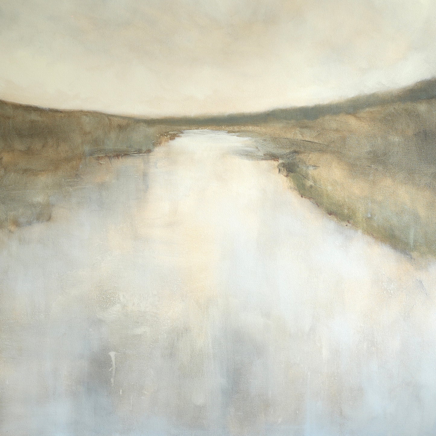 A Moment Here and Gone, 36x36"