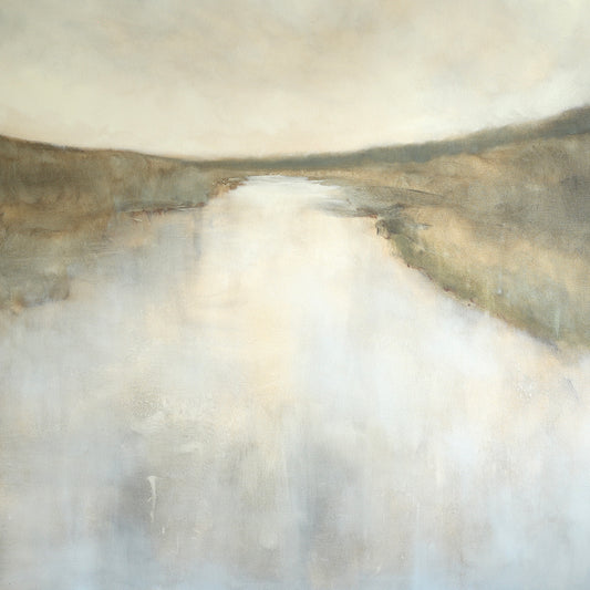 A Moment Here and Gone, 36x36"