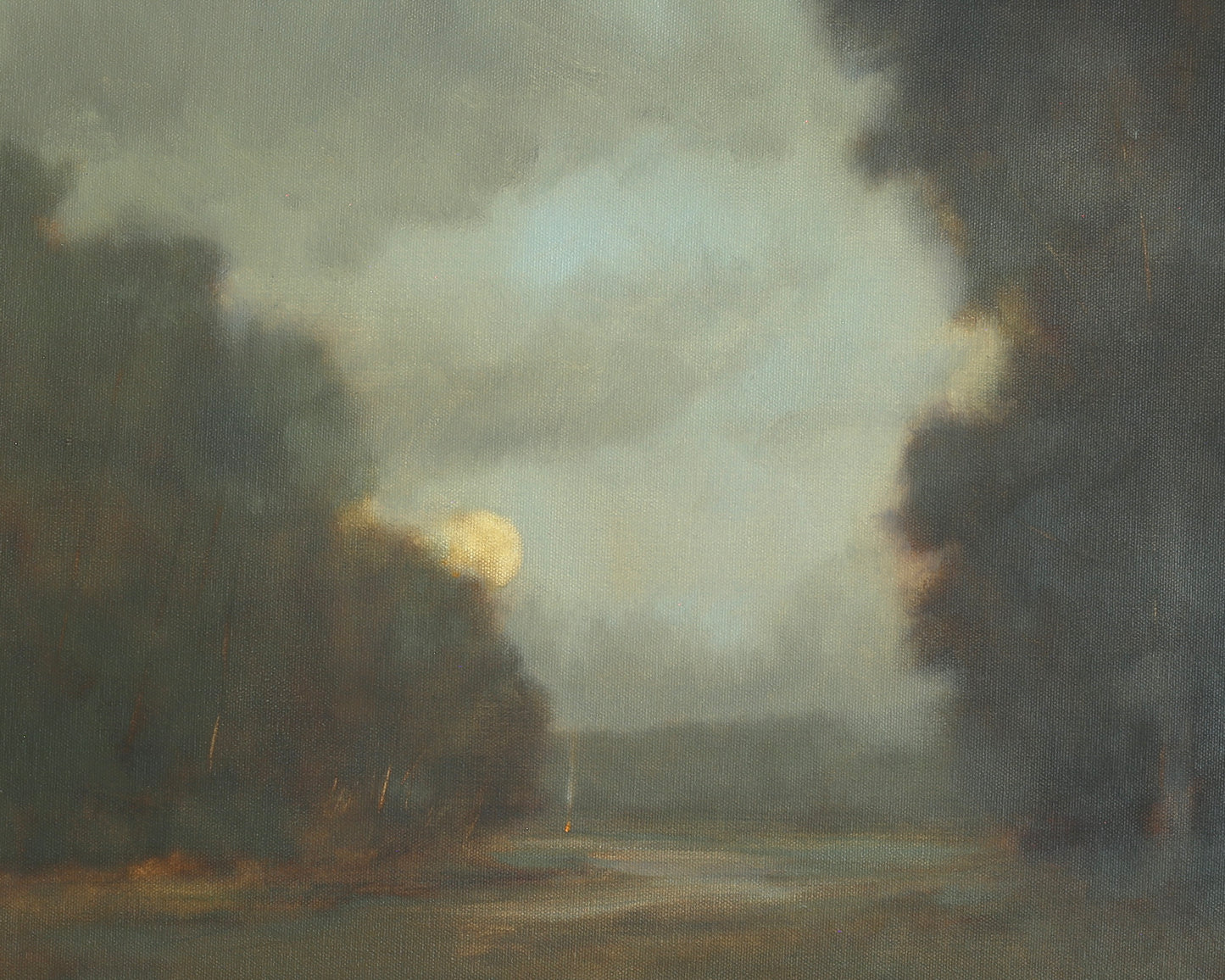 The Retreating Light, 01, 20x16"