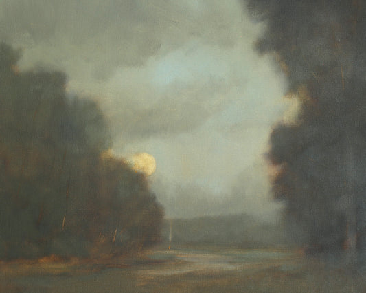 The Retreating Light, 01, 20x16"