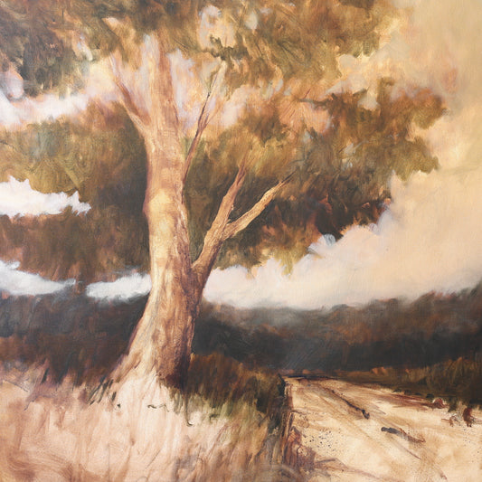 A Fractured Moment, 36x36"