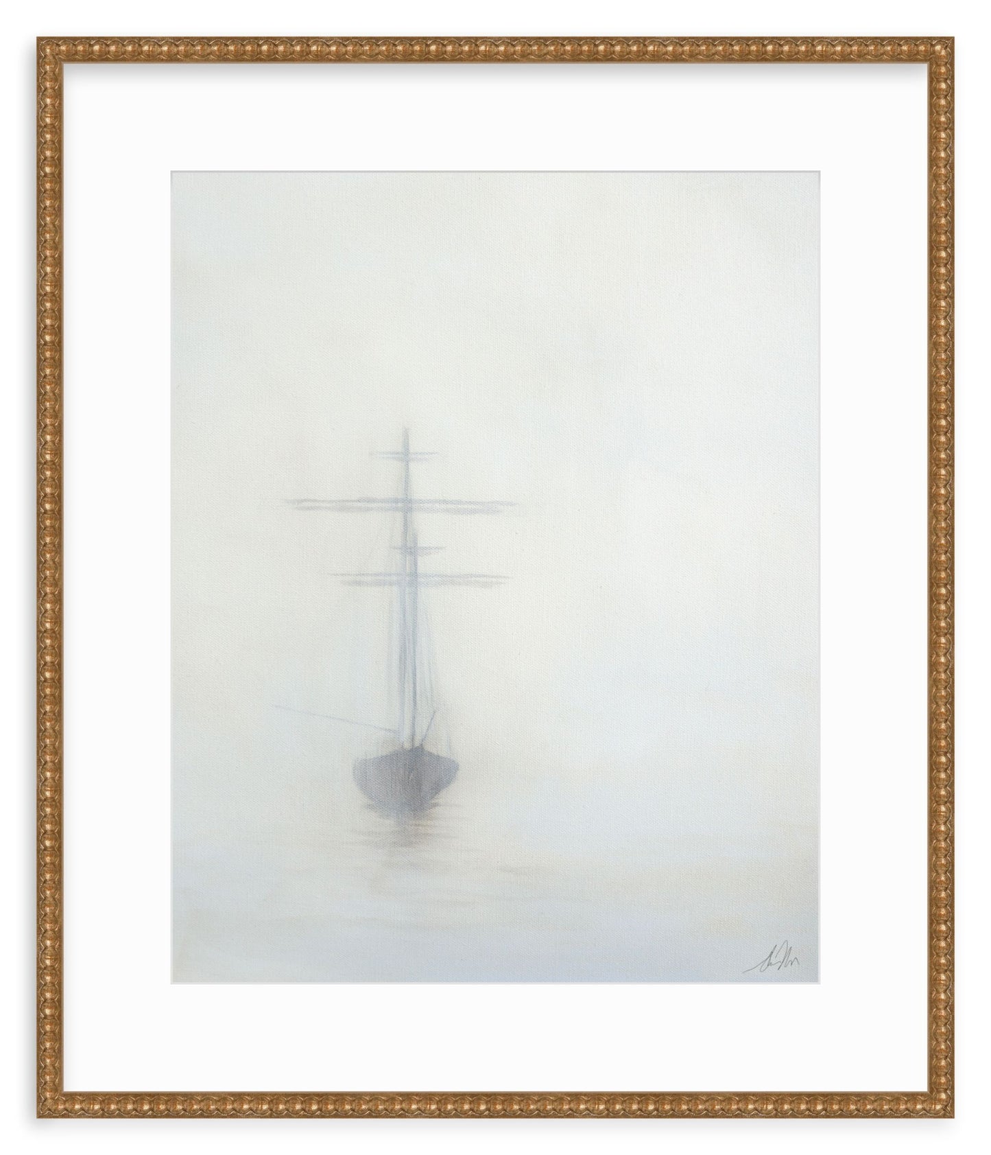 The Passing of Memories, 29x25" framed print