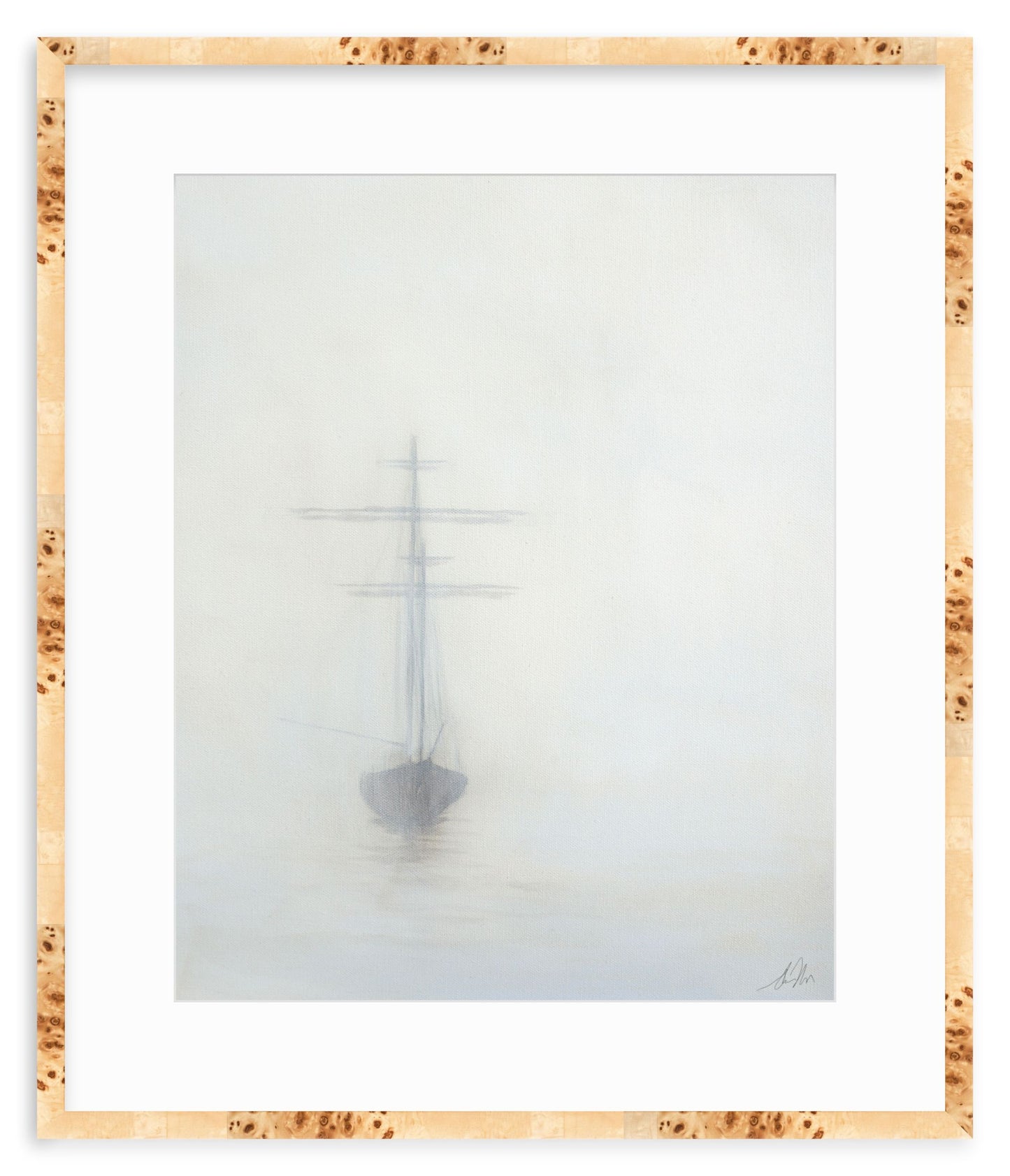The Passing of Memories, 29x25" framed print