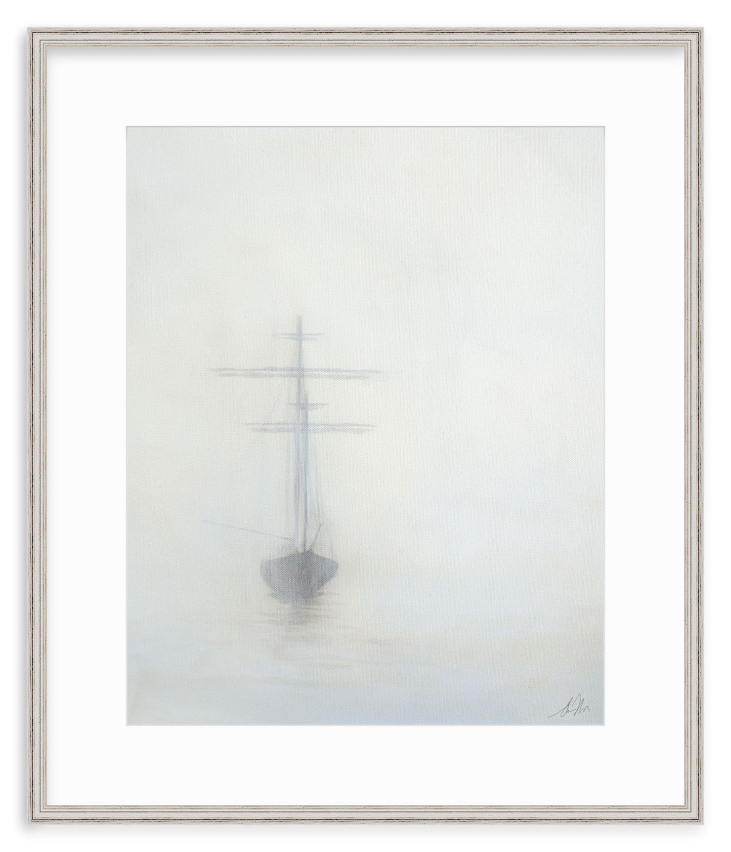 The Passing of Memories, 29x25" framed print