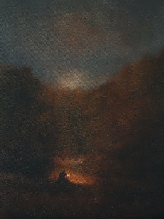 The Lone Wonderer, 16x12"