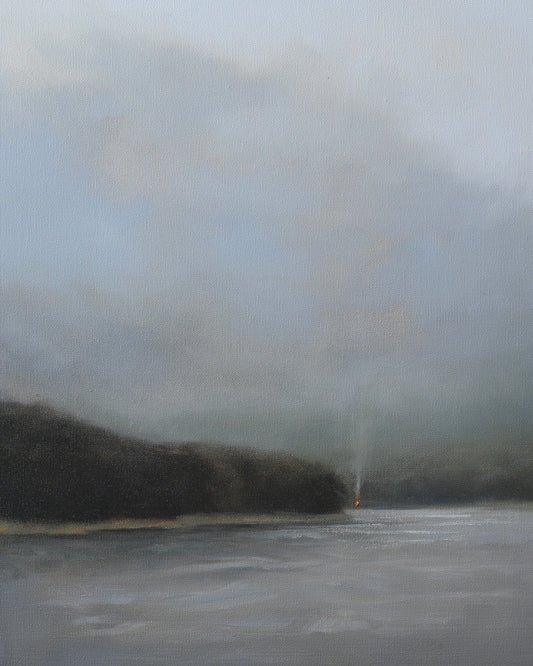 Where Thoughts Become Still, 20x16"